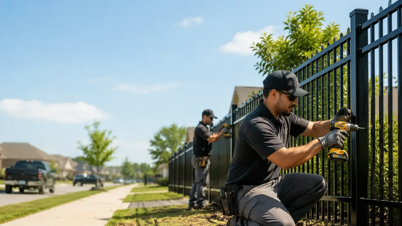 Metal Fence Installation in Helix, OR